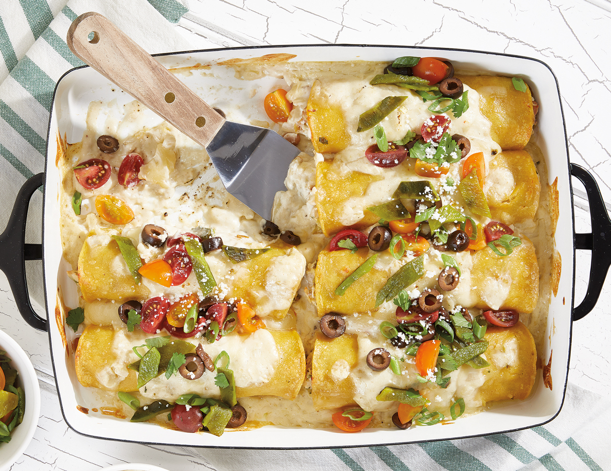 Hatch-Chile-Chicken-Enchilada