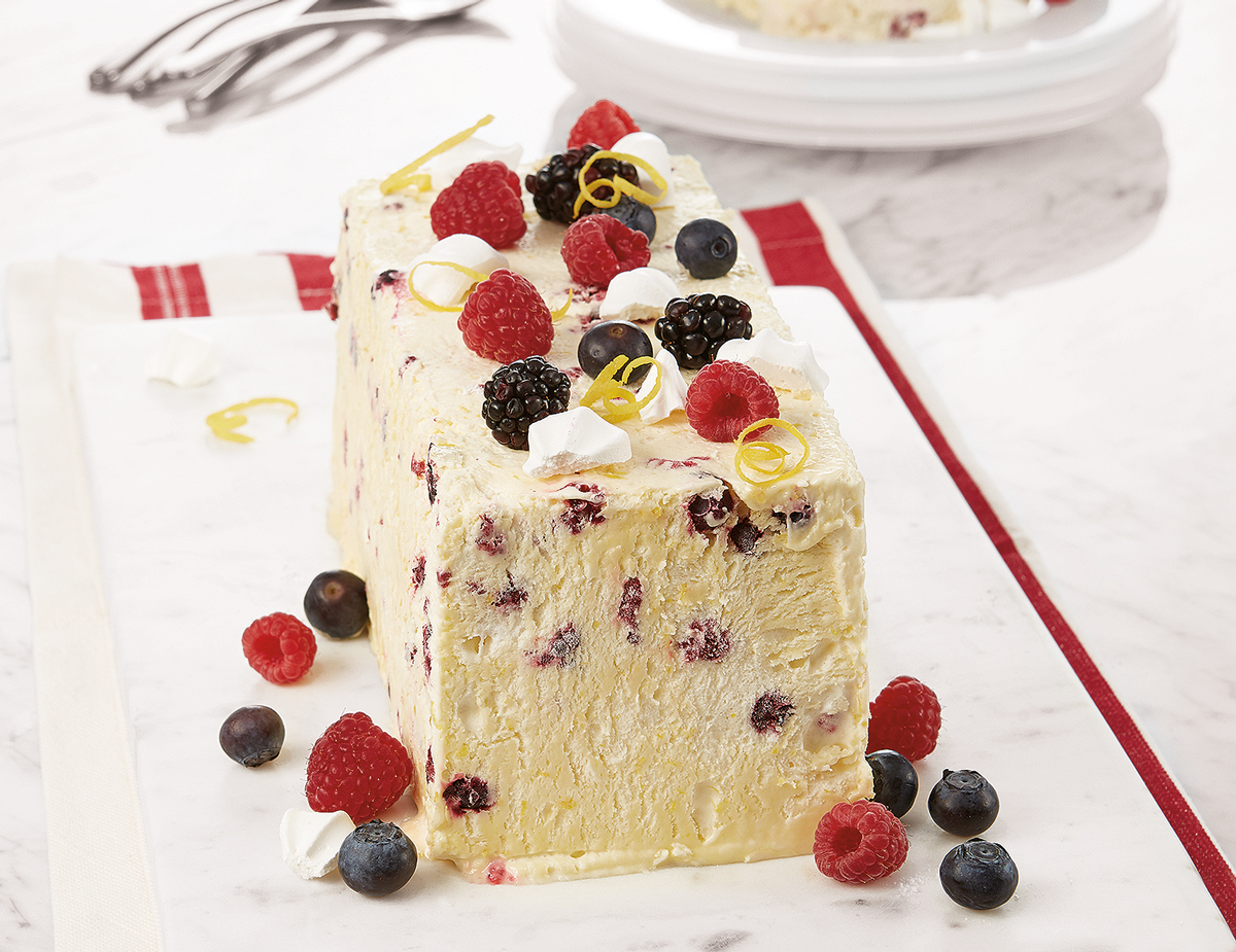 Lemon-and-Berry-Semifreddo