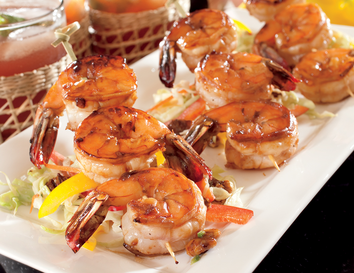 Bourbon Prawns