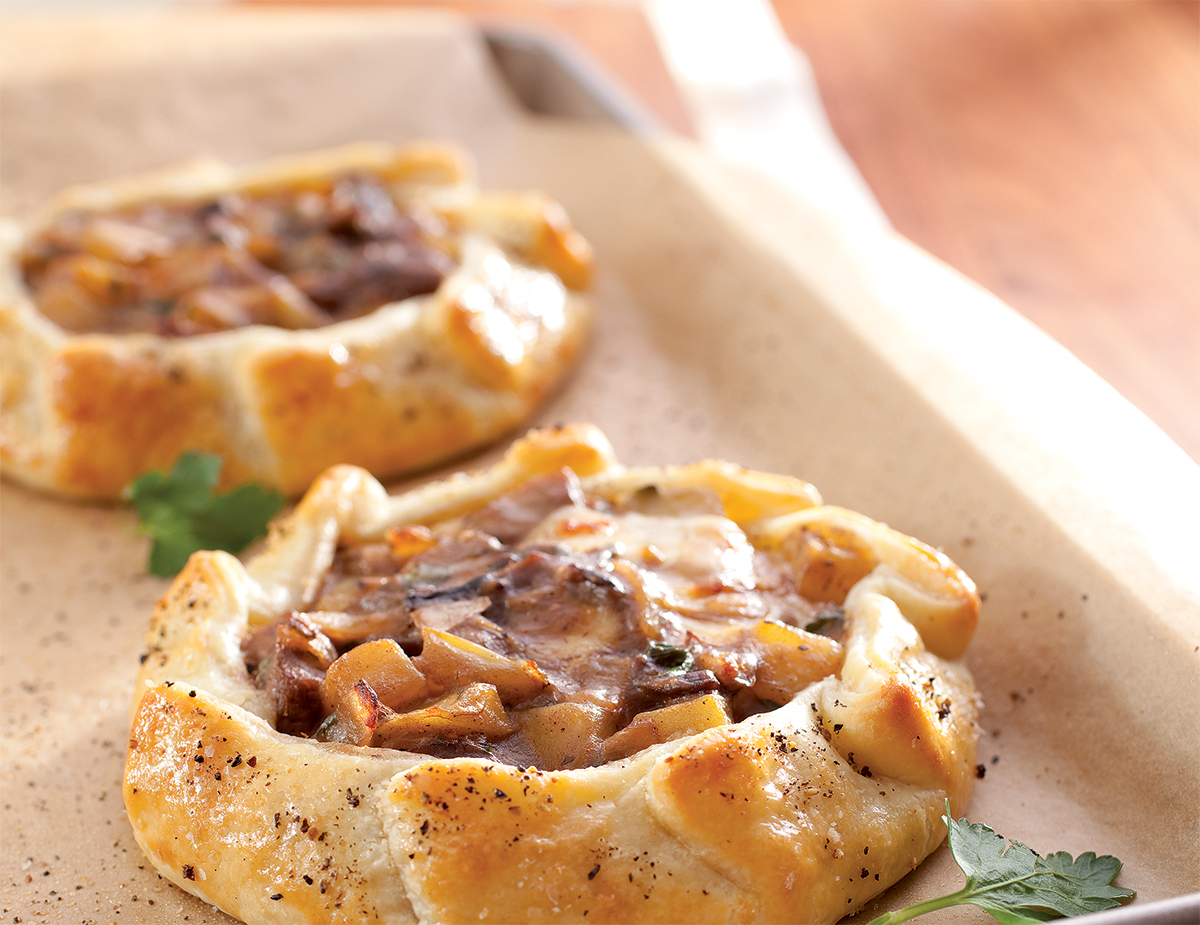 Beef and Guinness Rustic Pies