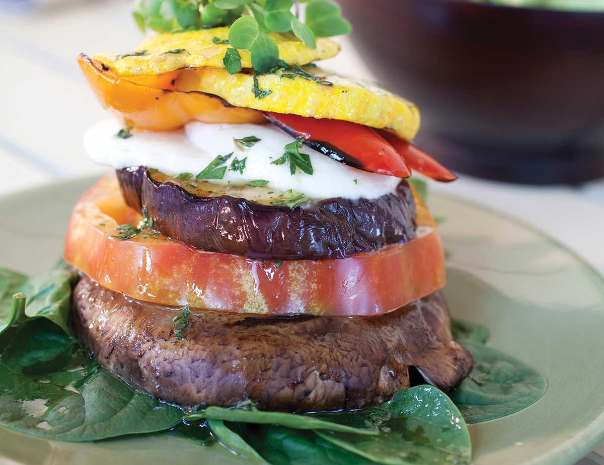 Grilled Veggie Stack