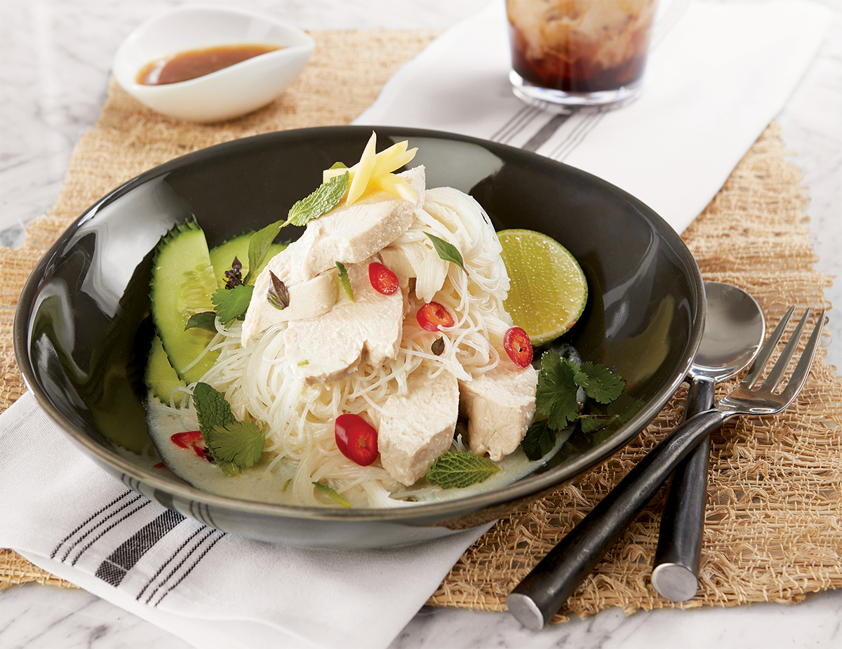 Coconut Poached Salad