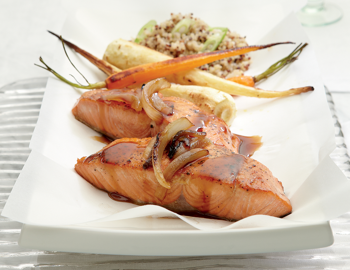 Maple Glazed Salmon