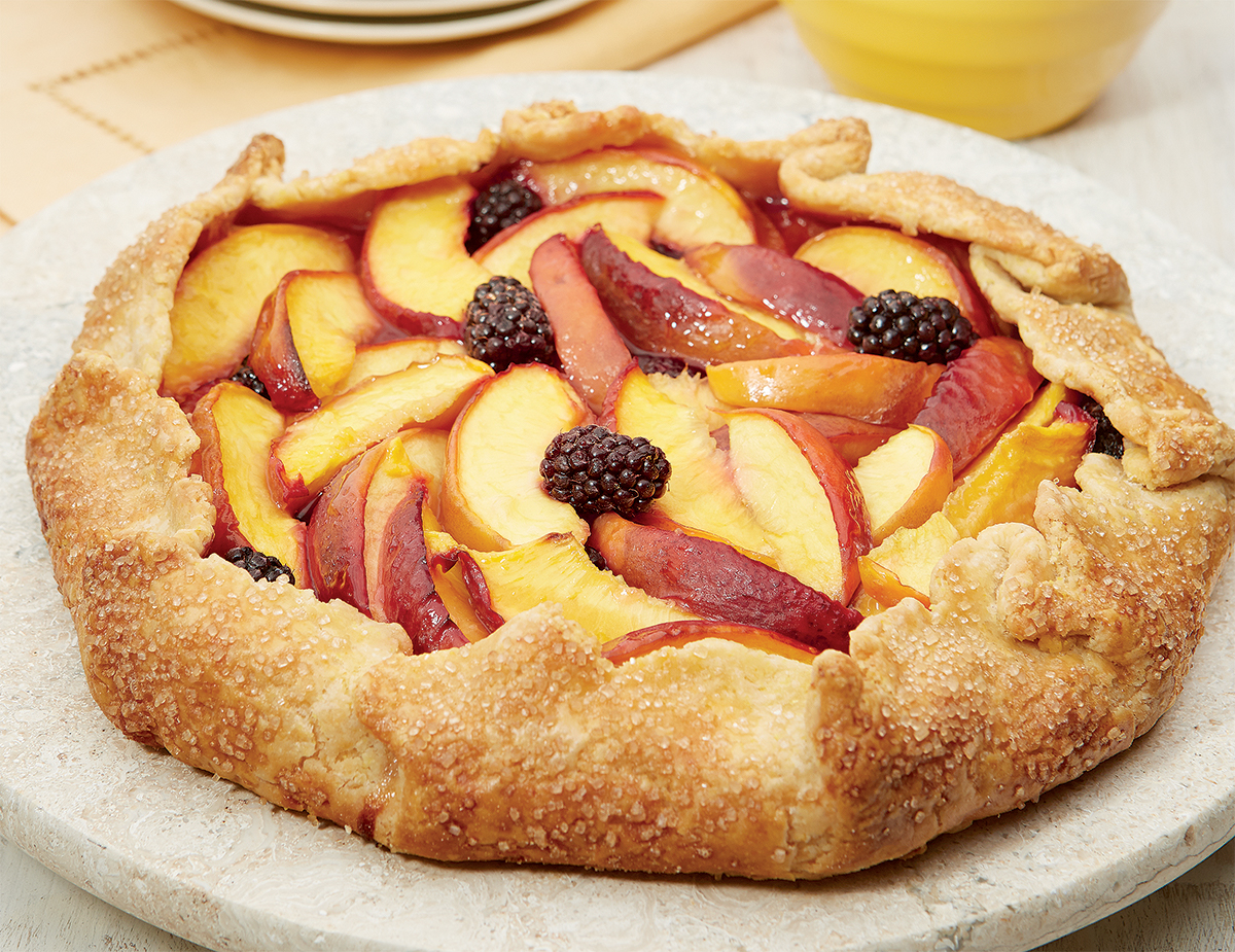 Nectarine Crostata