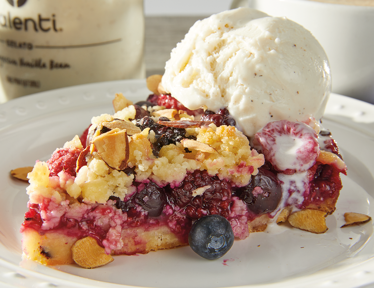 Triple Berry Pie Bars