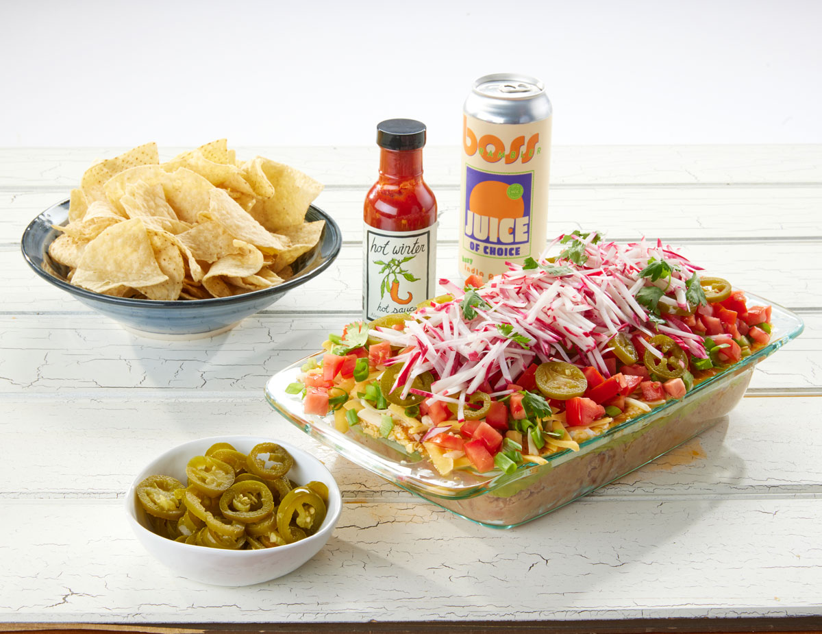 Elevated Seven Layer Dip