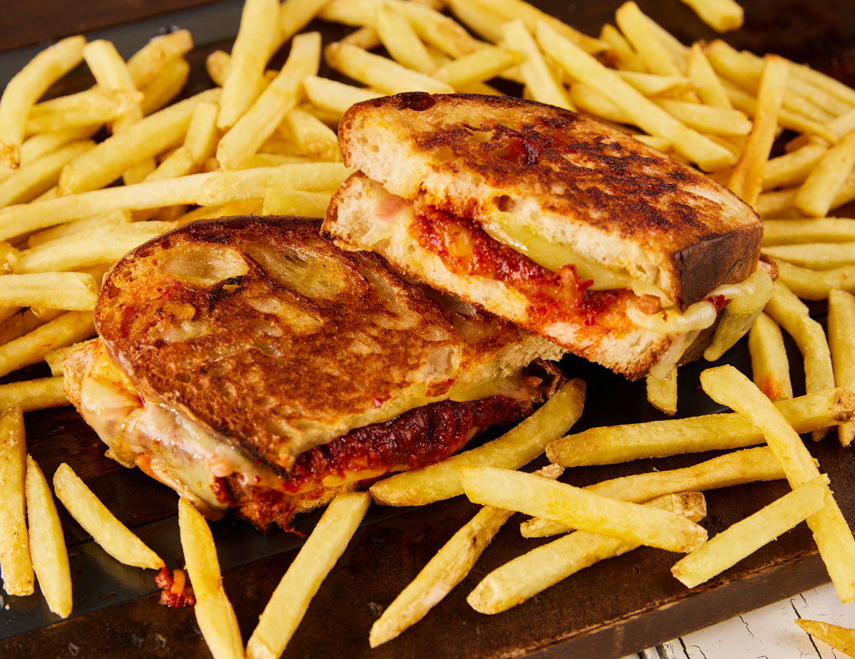 N’duja Grilled Cheese with Duck Fat